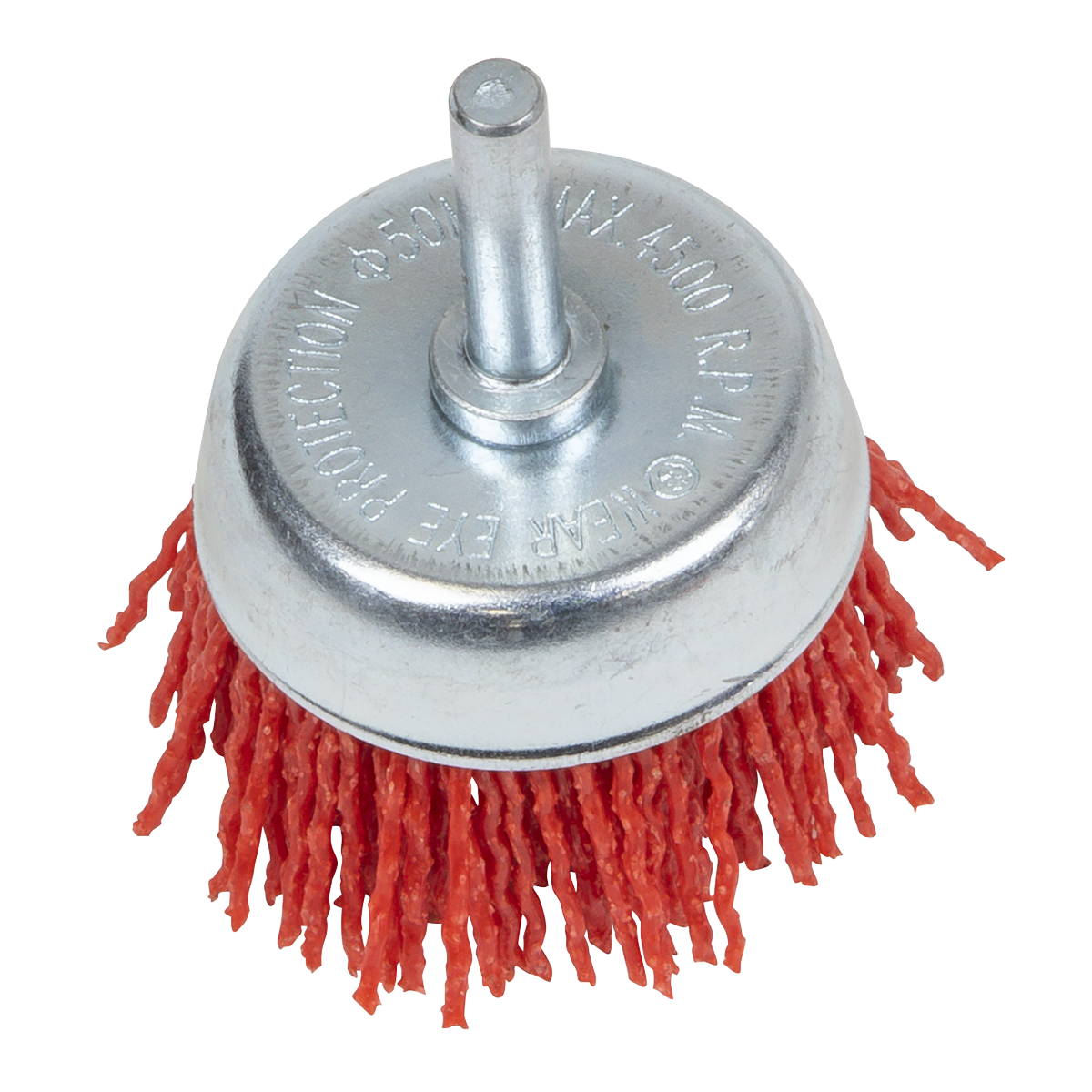 Sealey NFB50 Nylon Filament Cup Brush 50mm with 6mm Shaft