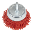 Sealey NFB75 75mm Nylon Filament Cup Brush with 6mm Shaft
