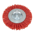 Sealey NFBC75 75mm Nylon Filament Circular Brush with 6mm Shaft