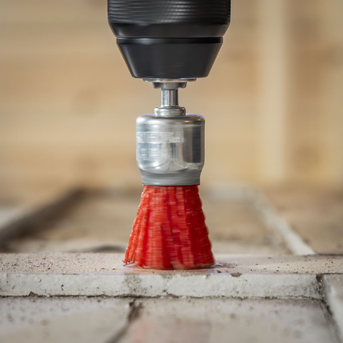 Sealey NFBE25 25mm Nylon Filament End Brush with 6mm Shaft - additional view 7
