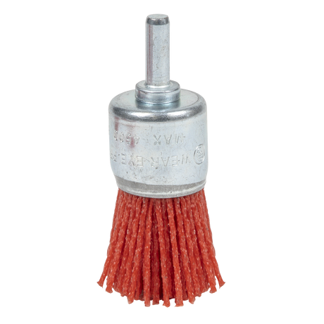 Sealey NFBE25 25mm Nylon Filament End Brush with 6mm Shaft - additional view 2