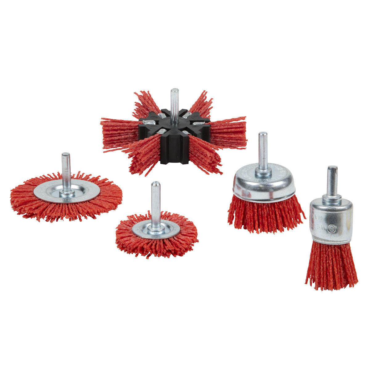 Sealey NFBS05 Nylon Filament 5pc Brush Set - additional view 5