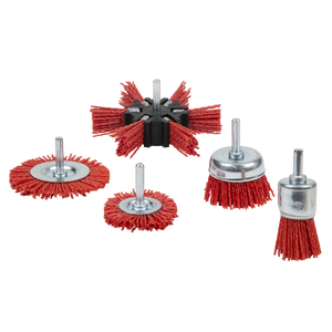 Sealey NFBS05 Nylon Filament 5pc Brush Set - additional view 5
