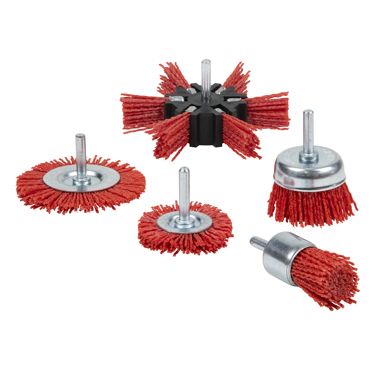 Sealey NFBS05 Nylon Filament 5pc Brush Set - additional view 6