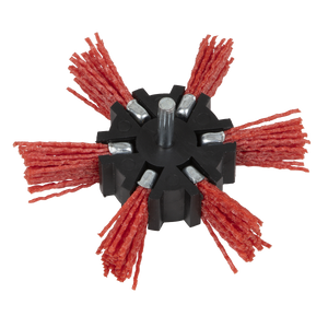 Sealey NFBS100 100mm Nylon Filament Strip Brush with 6mm Shaft