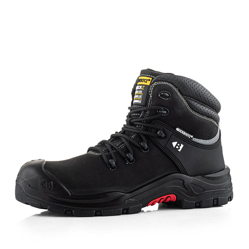 Buckbootz NKZ102 Nubuckz Safety Lace Boots