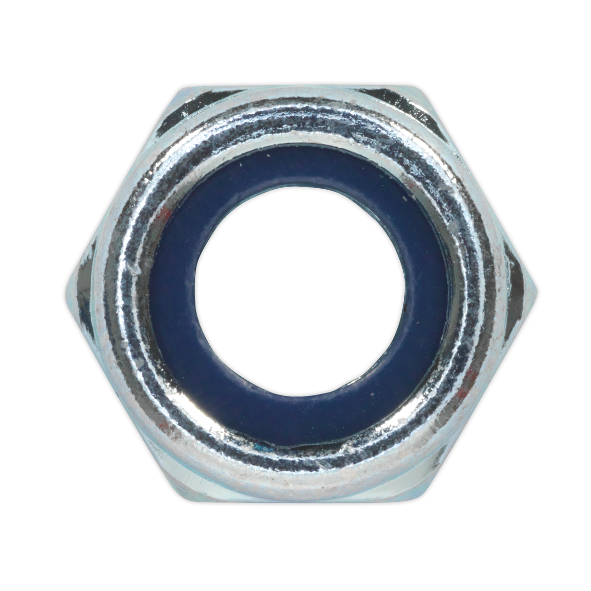 Sealey NLN10 Zinc Plated Nylon Locknut M10, DIN 982 - Pack of 100 - additional view 2