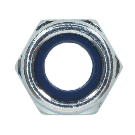 Sealey NLN10 Zinc Plated Nylon Locknut M10, DIN 982 - Pack of 100 - additional view 2