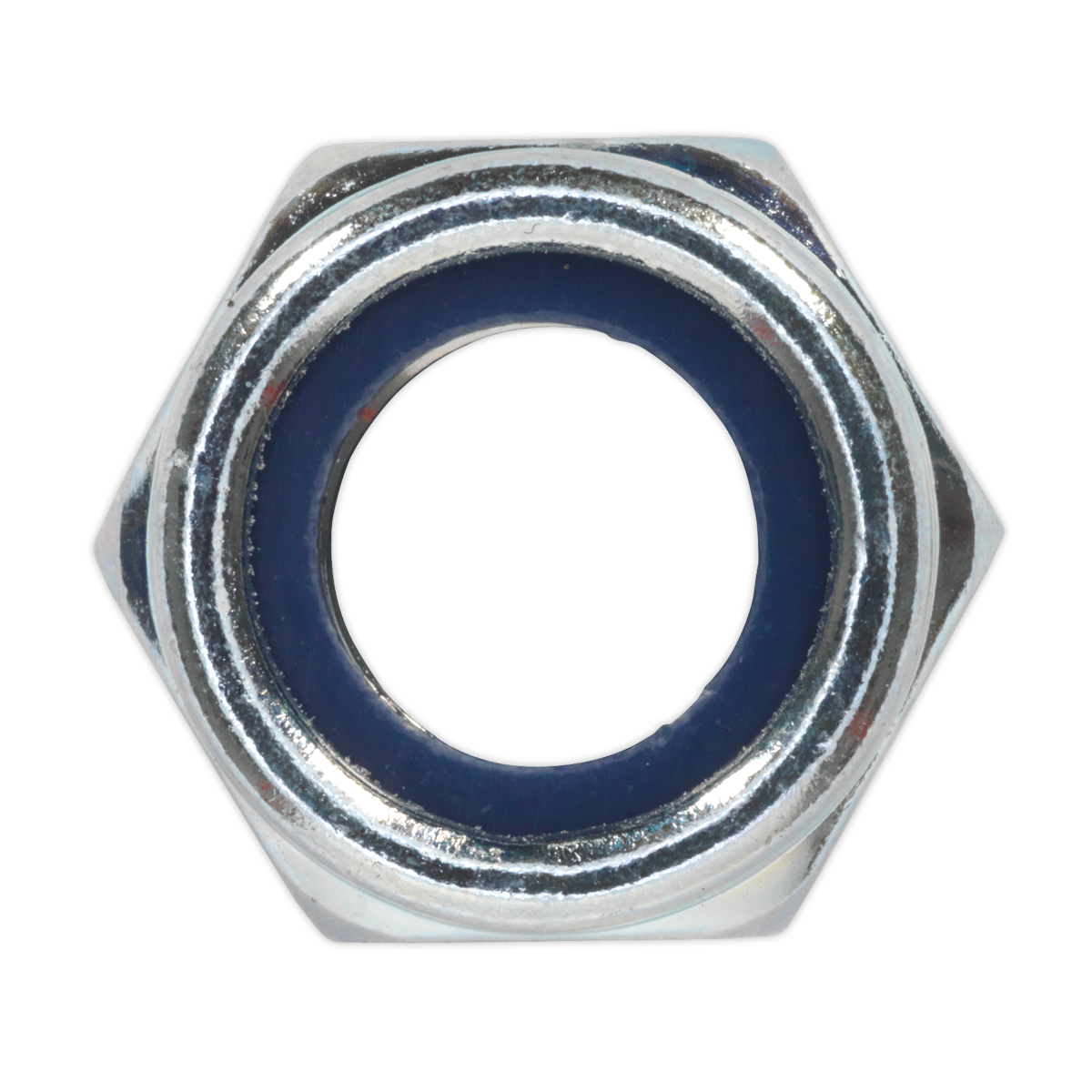 Sealey NLN12 Zinc Plated Nylon Locknut M12, DIN 982 - Pack of 25 - additional view 3