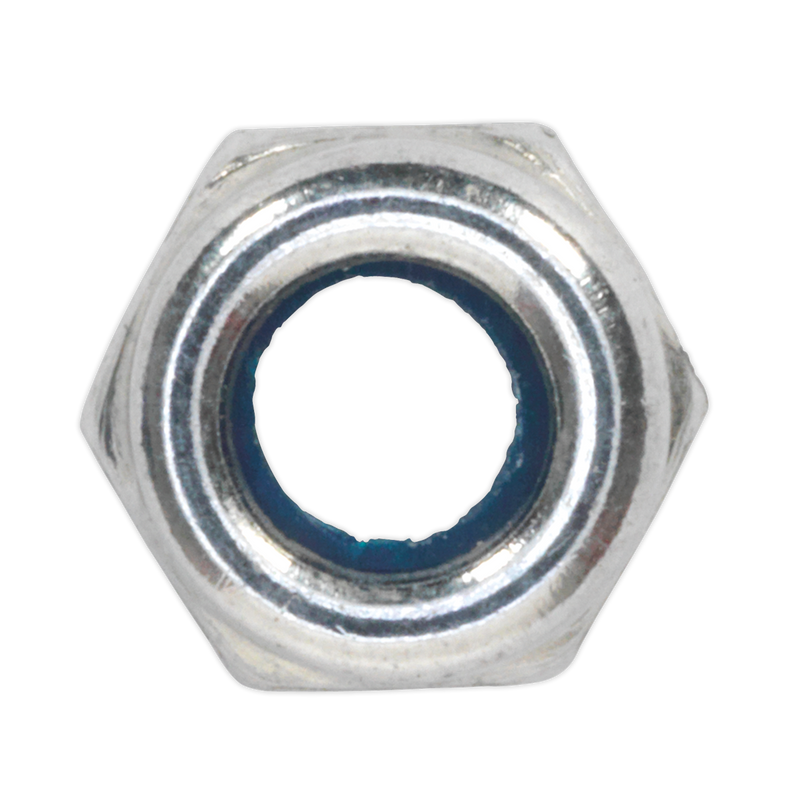 Sealey NLN4 Zinc Plated Nylon Locknut M4, DIN 982 - Pack of 100 - additional view 3