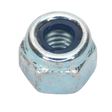 Sealey NLN5 Zinc Plated Nylon Locknut M5, DIN 982 - Pack of 100