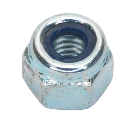 Sealey NLN5 Zinc Plated Nylon Locknut M5, DIN 982 - Pack of 100