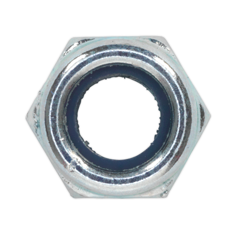 Sealey NLN6 Zinc Plated Nylon Locknut M6, DIN 982 - Pack of 100 - additional view 2