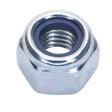 Sealey NLN8 Zinc Plated Nylon Locknut M8, DIN 982 - Pack of 100