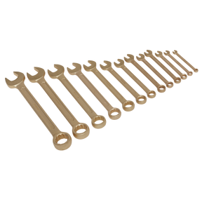 Sealey NS001 Premier Non-Sparking Combination Spanner Set 13pc