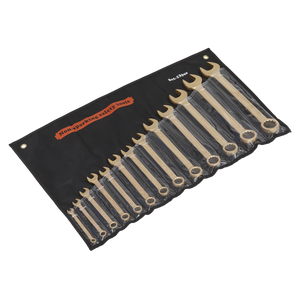 Sealey NS001 Premier Non-Sparking Combination Spanner Set 13pc - additional view 3