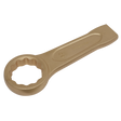 Sealey NS038 Premier Non-Sparking Ring End Slogging Spanner 60mm