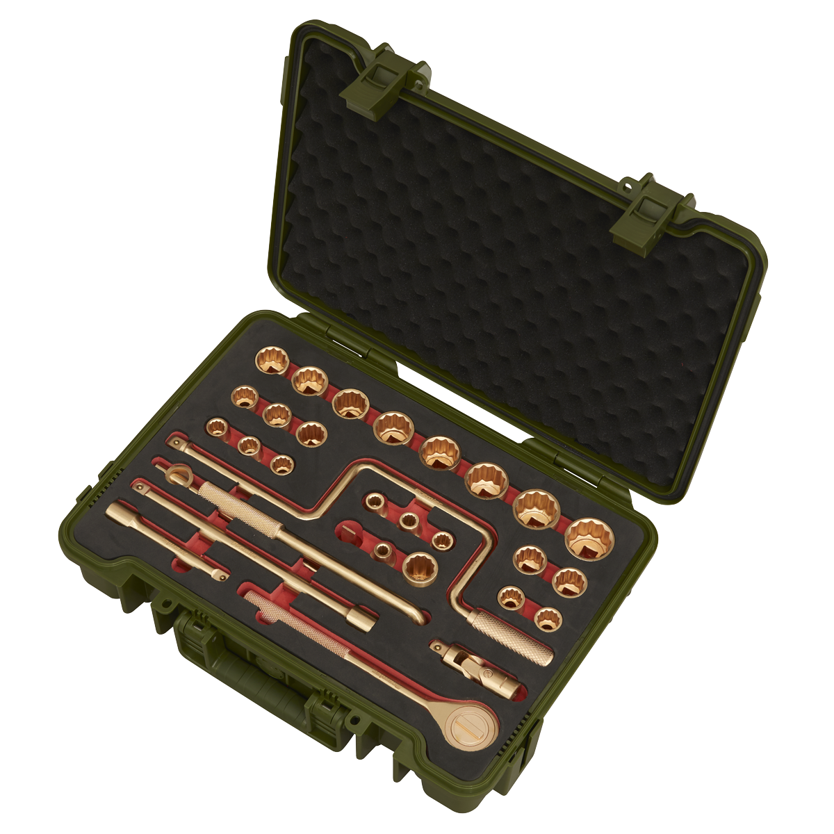 Sealey NS039 Premier Non-Sparking Socket Set 1/2"Sq Drive 31pc - additional view 5