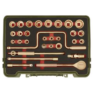 Sealey NS039 Premier Non-Sparking Socket Set 1/2"Sq Drive 31pc - additional view 6