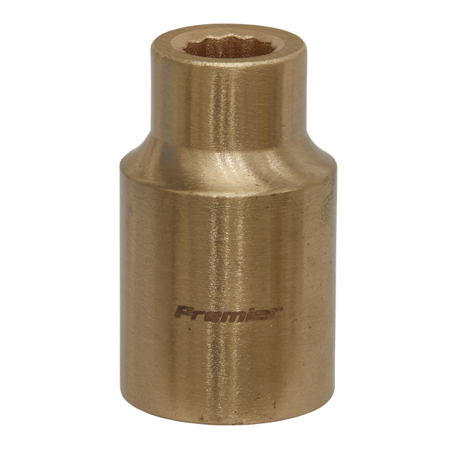 Sealey NS042 Premier Non-Sparking Socket 1/2"Sq Drive 9mm