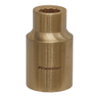 Sealey NS043 Premier Non-Sparking Socket 1/2"Sq Drive 10mm