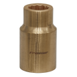 Sealey NS045 Premier Non-Sparking Socket 1/2"Sq Drive 12mm