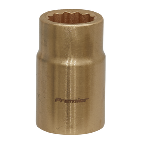 Sealey NS048 Premier Non-Sparking Socket 1/2"Sq Drive 15mm