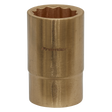 Sealey NS051 Premier Non-Sparking Socket 1/2"Sq Drive 18mm