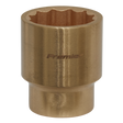 Sealey NS058 Premier Non-Sparking Socket 1/2"Sq Drive 26mm