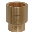 Sealey NS059 Premier Non-Sparking Socket 1/2"Sq Drive 27mm