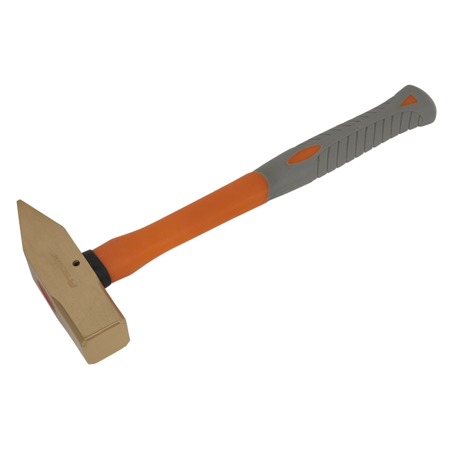 Sealey NS079 Premier Non-Sparking Cross Pein Engineer's Hammer 2.2lb