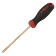 Sealey NS093 Screwdriver Slotted 4 x 100mm - Non-Sparking
