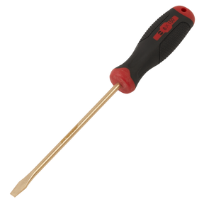 Sealey NS094 Non-Sparking Slotted Screwdriver 6 x 150mm