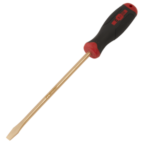 Sealey NS095 Screwdriver Slotted 8 x 200mm - Non-Sparking