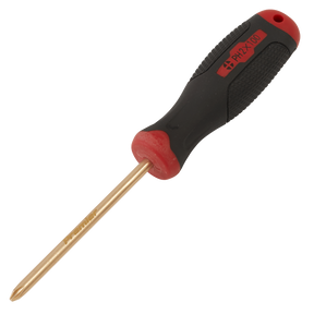 Sealey NS097 Screwdriver Phillips #2 x 100mm - Non-Sparking