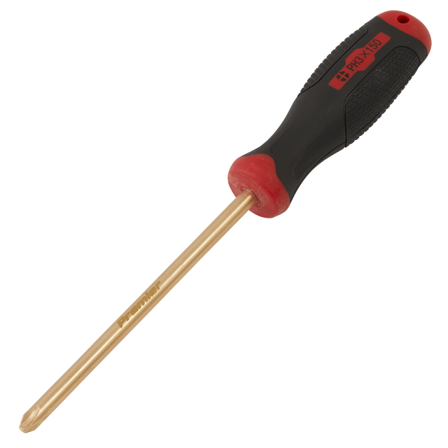Sealey NS098 Screwdriver Phillips #3 x 150mm - Non-Sparking