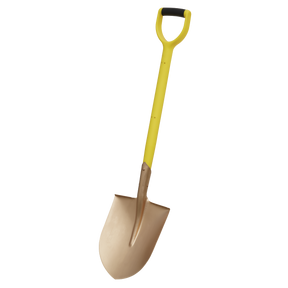 Sealey NS107 Premier Non-Sparking Round Point Shovel 240 x 420 x 990mm