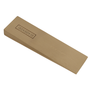 Sealey NS121 Premier Non-Sparking Wedge 180 x 50 x 19mm