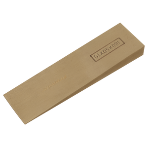 Sealey NS121 Premier Non-Sparking Wedge 180 x 50 x 19mm - additional view 2