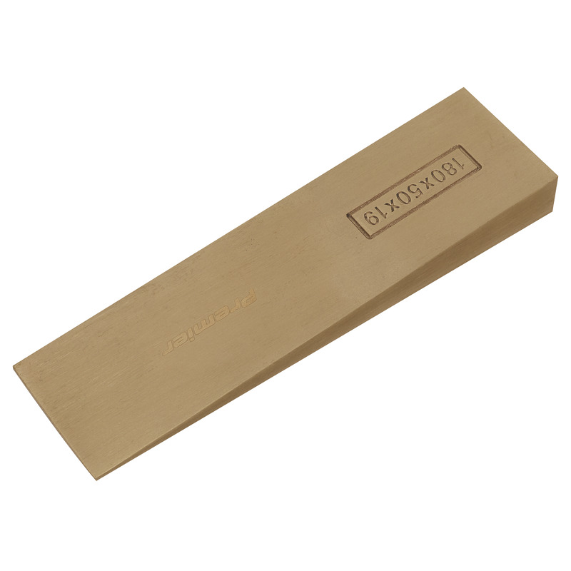 Sealey NS121 Premier Non-Sparking Wedge 180 x 50 x 19mm - additional view 2