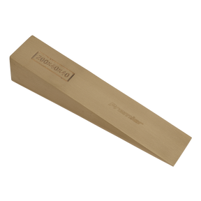 Sealey NS122 Premier Non-Sparking Wedge 200 x 40 x 40mm