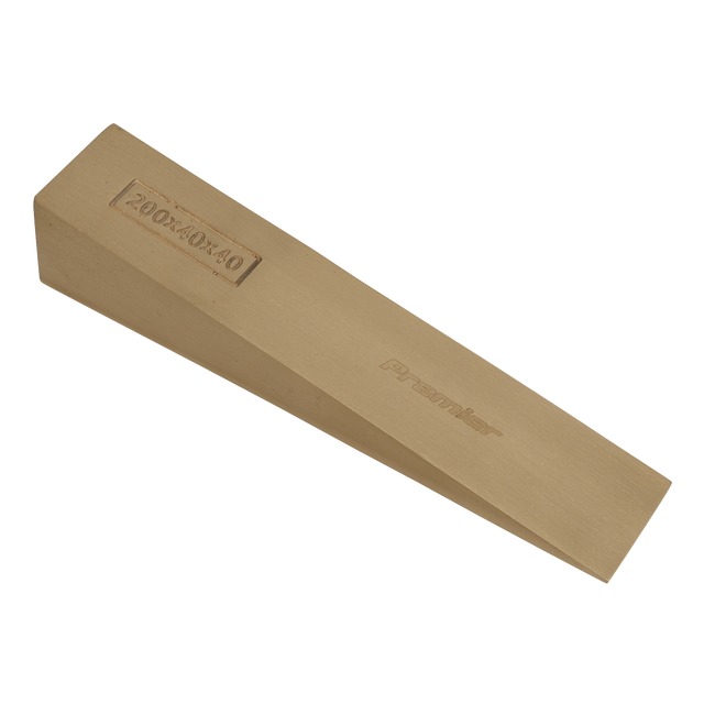 Sealey NS122 Premier Non-Sparking Wedge 200 x 40 x 40mm
