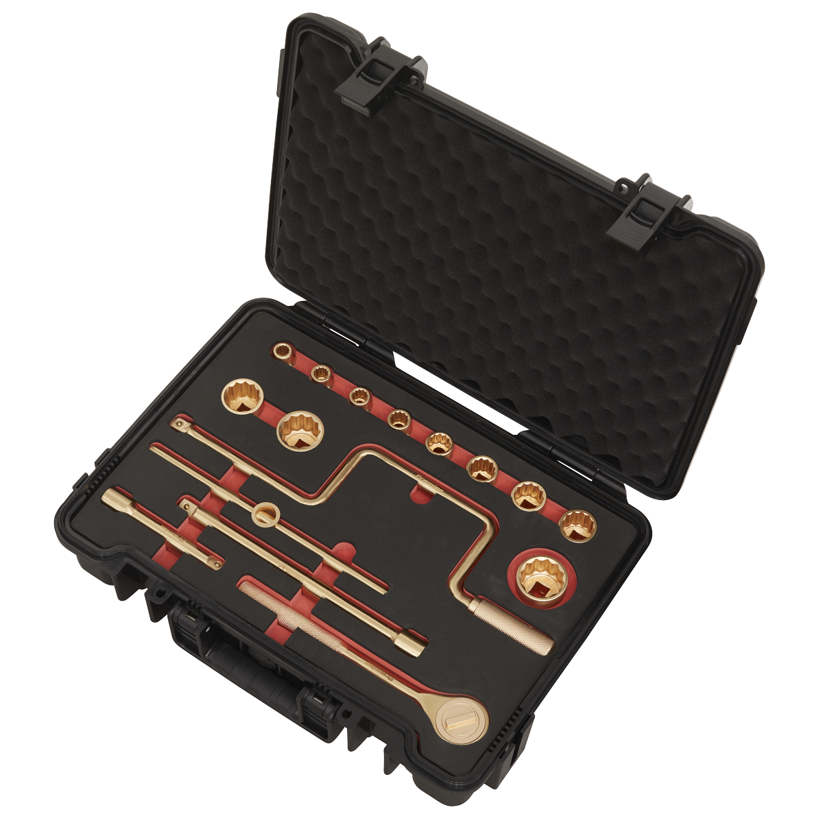 Sealey NS124 Premier Non-Sparking Socket Set 1/2"Sq Drive 17pc - additional view 7