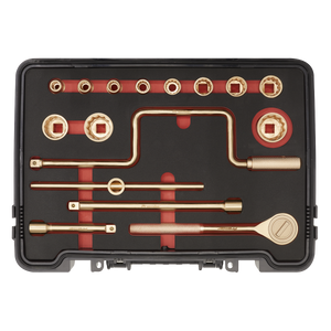 Sealey NS124 Premier Non-Sparking Socket Set 1/2"Sq Drive 17pc - additional view 8