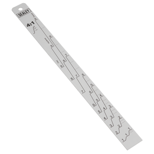 Sealey PA04 Aluminium Paint Measuring Stick 2:1/4:1 - additional view 3