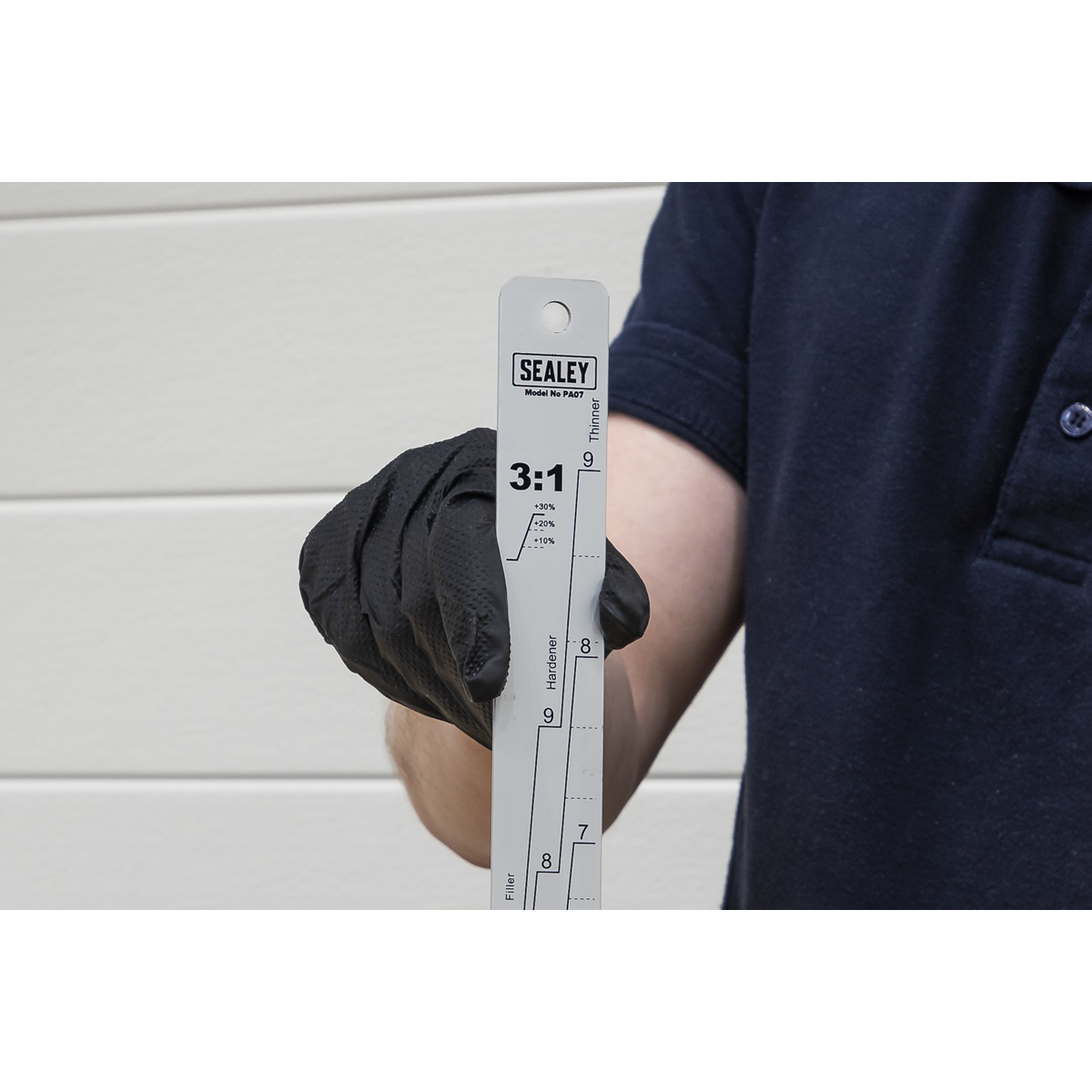 Sealey PA07 Aluminium Paint Measuring Stick 1:1/3:1 - additional view 7