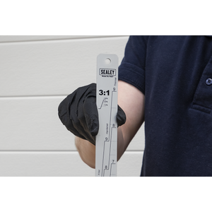 Sealey PA07 Aluminium Paint Measuring Stick 1:1/3:1 - additional view 7