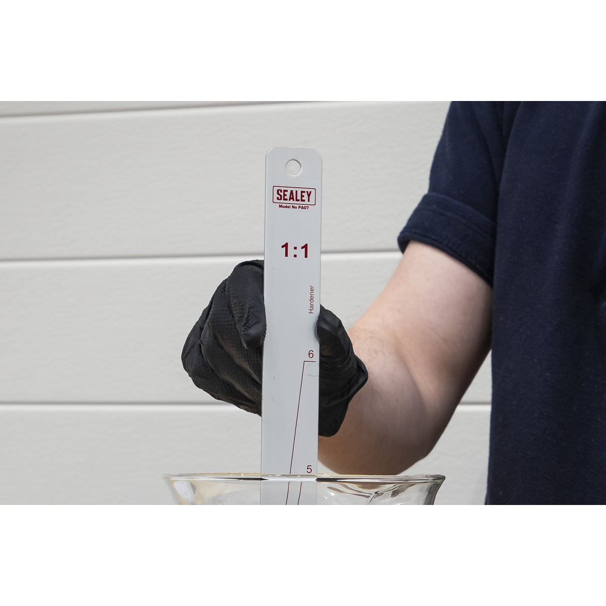 Sealey PA07 Aluminium Paint Measuring Stick 1:1/3:1 - additional view 8