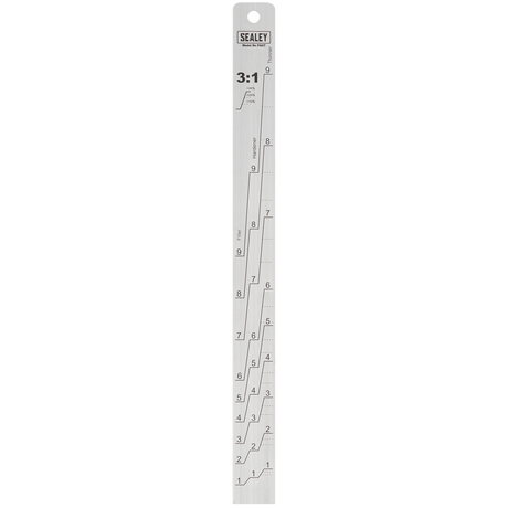 Sealey PA07 Aluminium Paint Measuring Stick 1:1/3:1