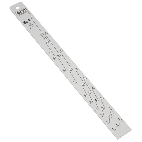 Sealey PA08 Aluminium Paint Measuring Stick 5:1/5:3 - additional view 2